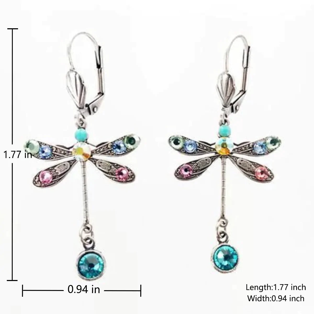 Charming Carved Dragonfly Earrings - Buy One, Get One Free!