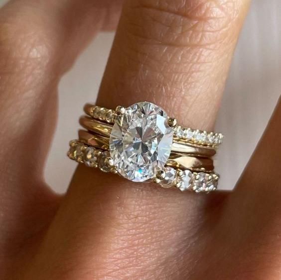 Classic Zirconia Radiant Ring Collection