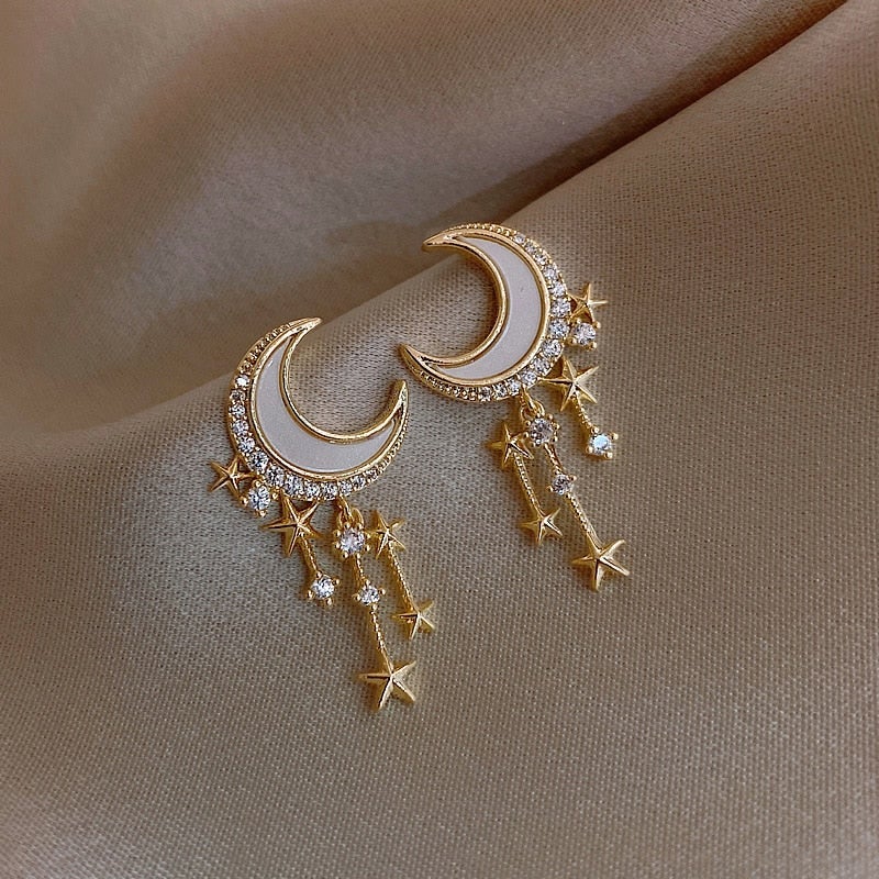 Elegant Moonlight Earrings