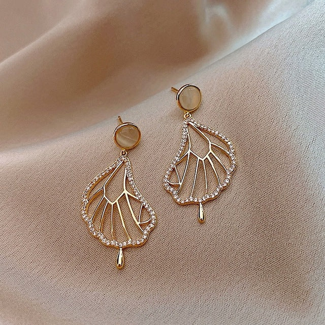 Gold Enchanted Fairy Tale Earrings