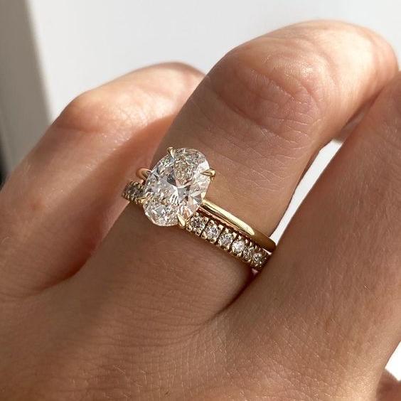 Retro Crystal Ring Collection