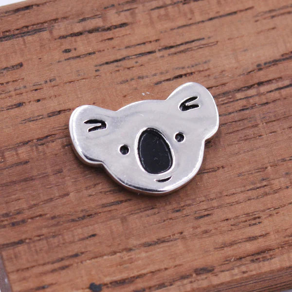 Sterling Silver Koala Bear Stud Earrings