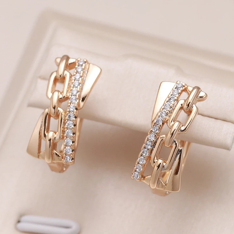 Chic Gold Chain Earrings
