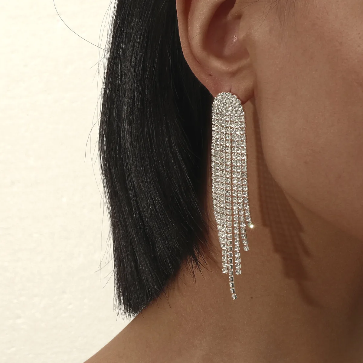 Chic Radiant Mesh Earrings