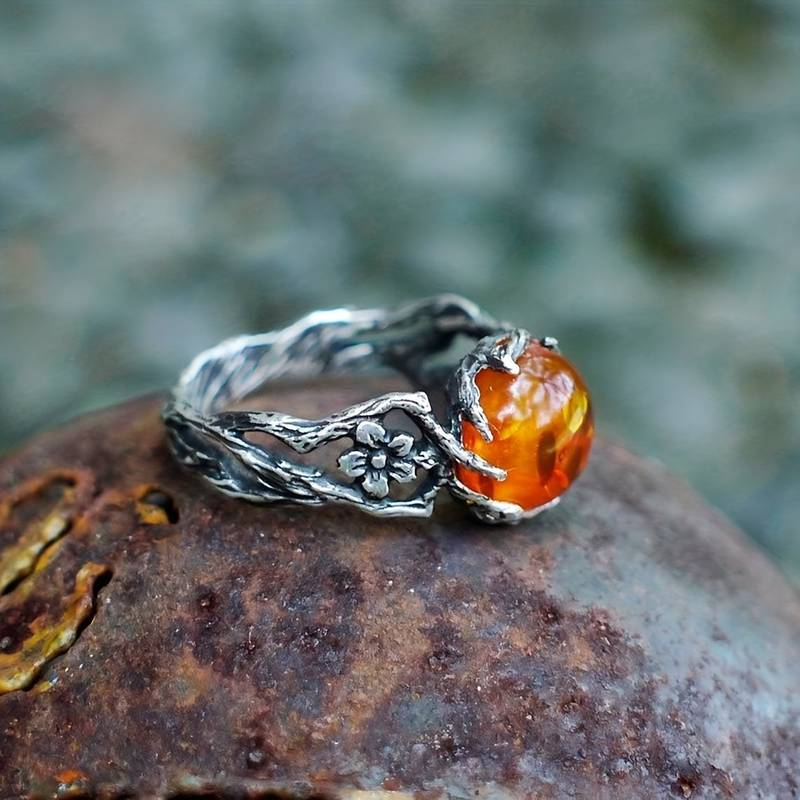Retro Fireball Ring