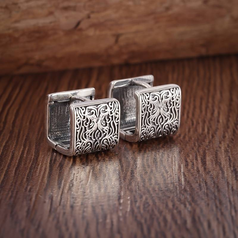 Antique Silver Earrings