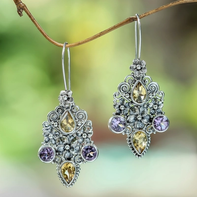 Retro Enchanted Garden Earrings