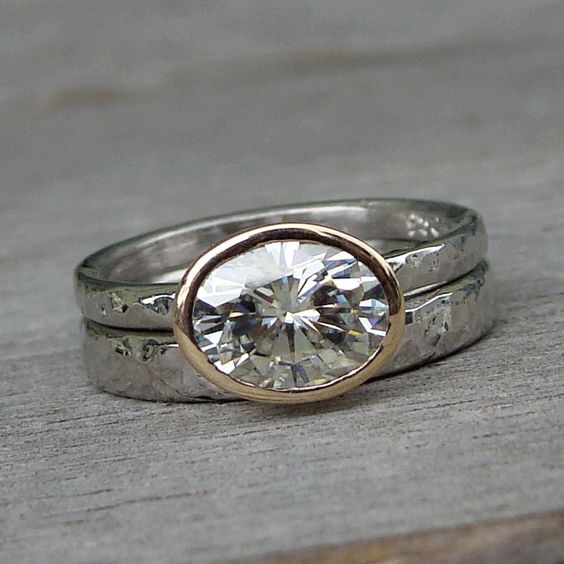 Classic Dual Silver Zirconia Ring