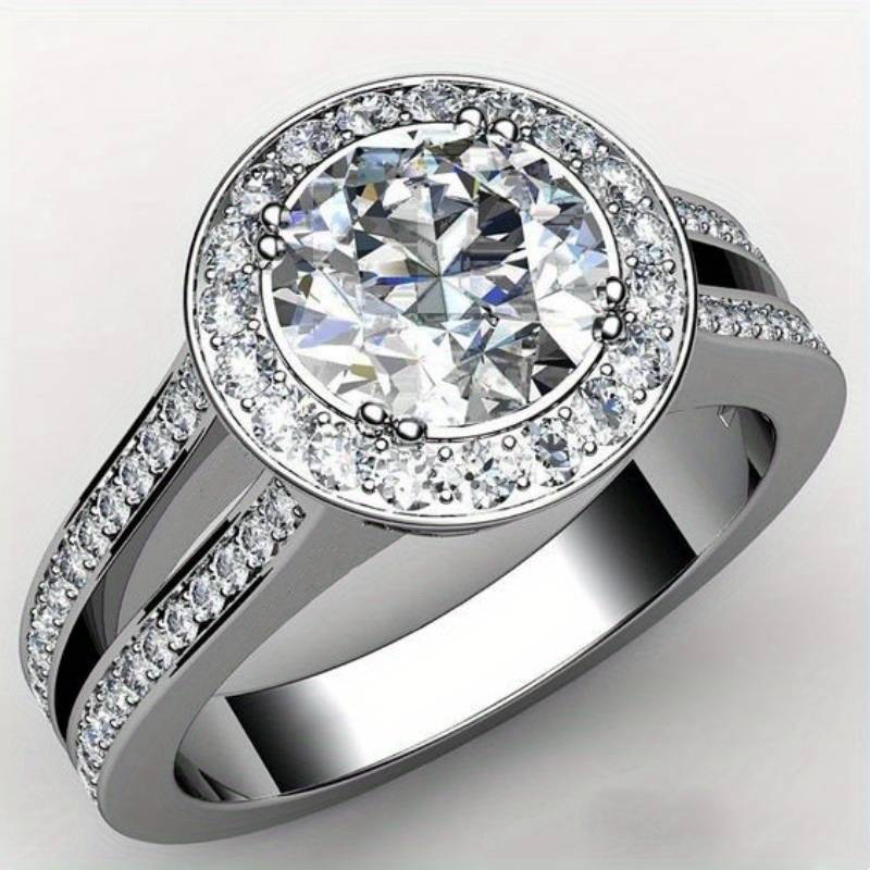 Antique Silver Radiant Ring