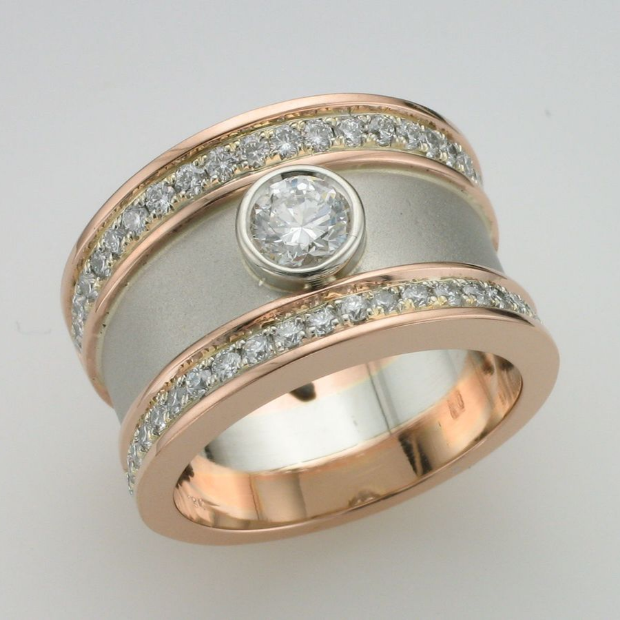 Retro Zirconia Belt Ring