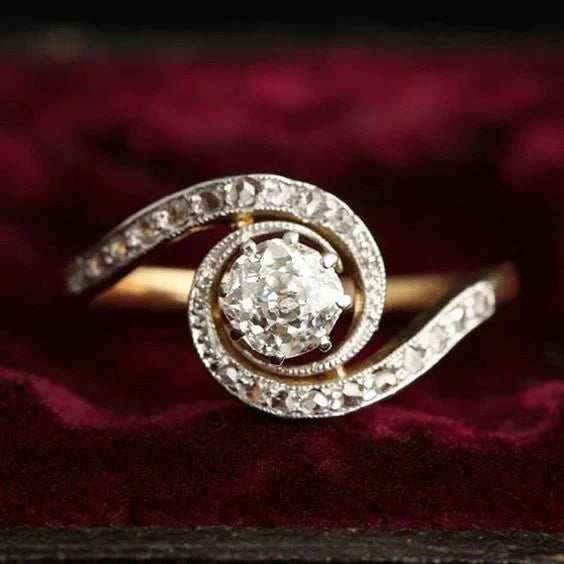 Retro Wave Bright Ring