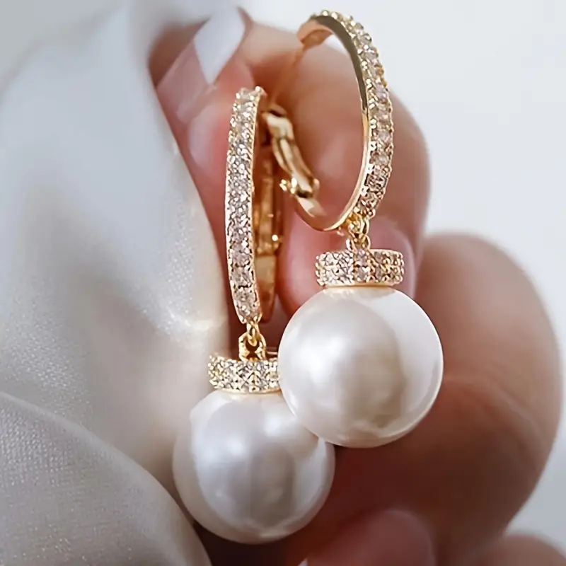 Luminous Pearl Earrings