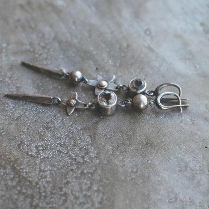 Sparkling Star Strass Earring Pendant