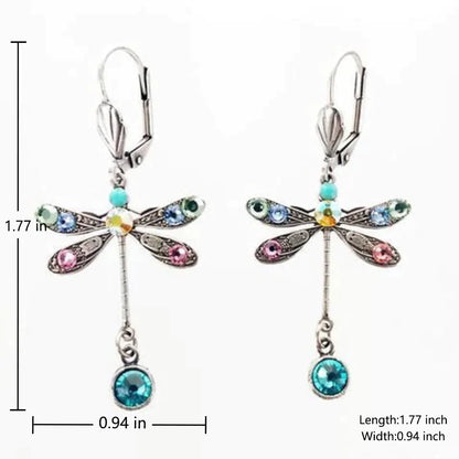 Charming Carved Dragonfly Earrings - Buy One, Get One Free!