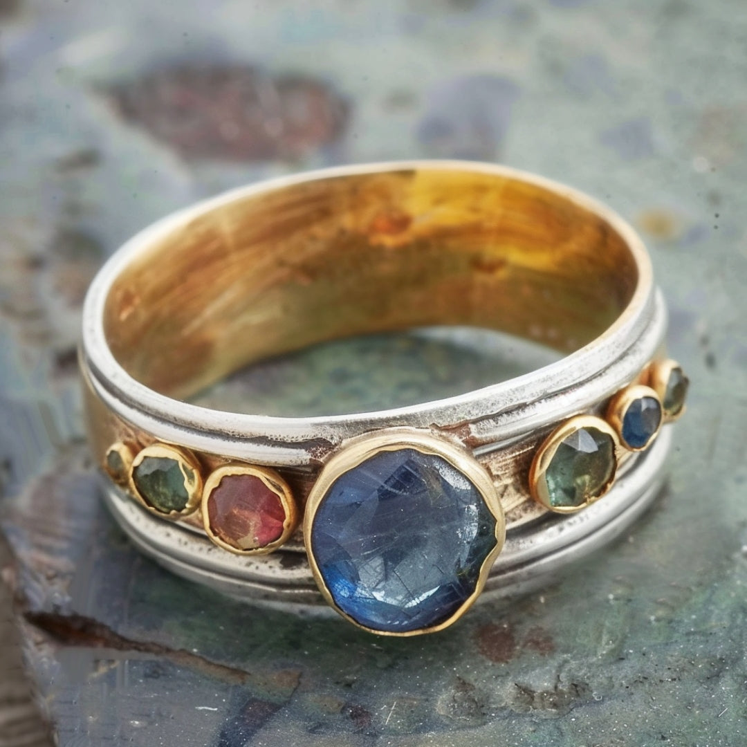 Vibrant Gemstone Ring