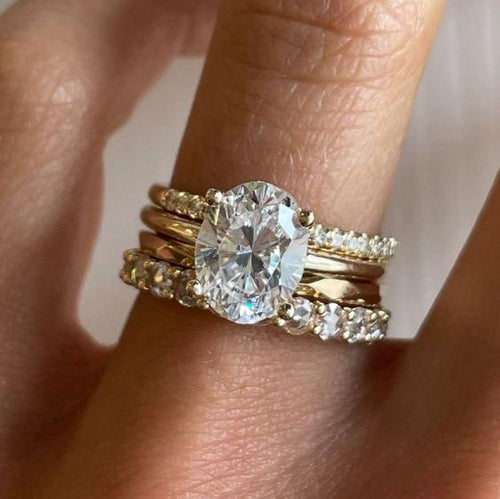 Classic Zirconia Radiant Ring Collection