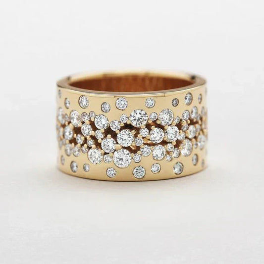 Classic Gold Vintage Sparks Ring