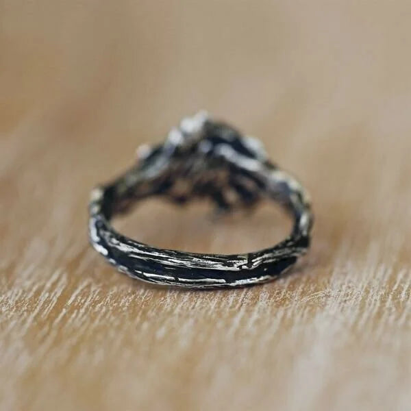 Lunar Glow Moonstone Ring