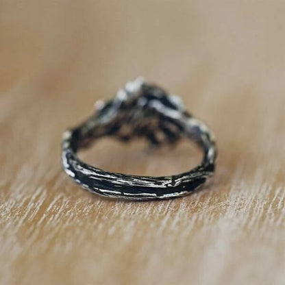 Lunar Glow Moonstone Ring