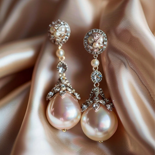 Eternal Pearl Drop Earrings