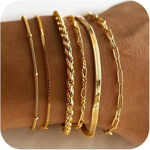 Isabella Vernetta Gold Bracelet Collection