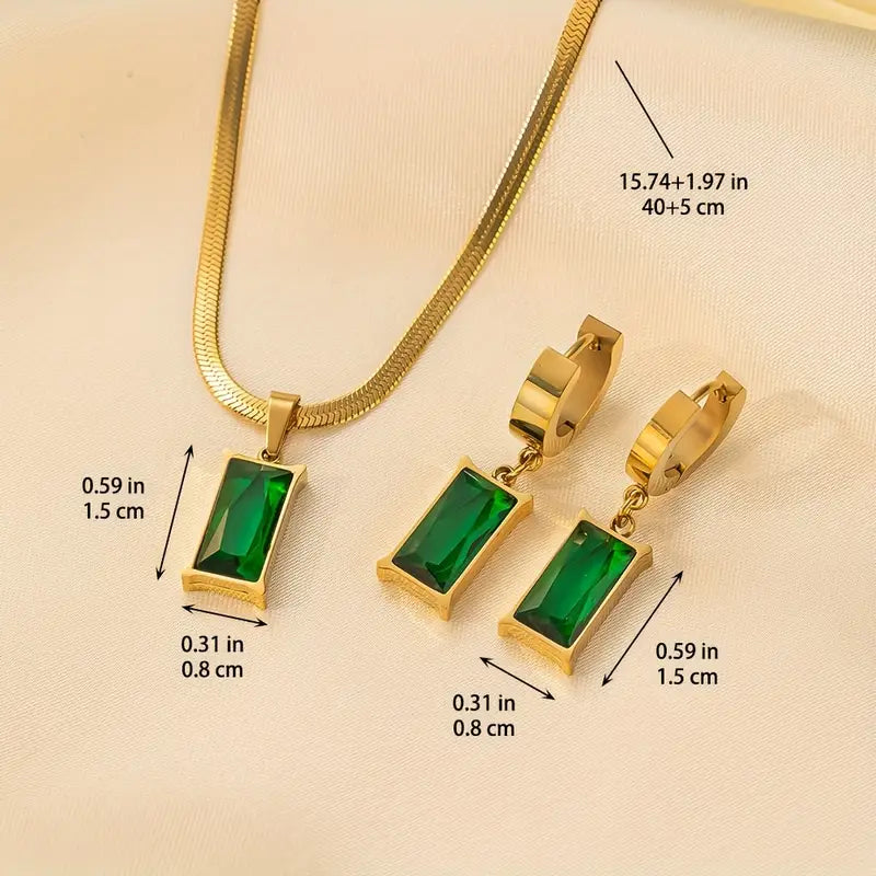 Iselotte Verdain Gold Jewelry Set