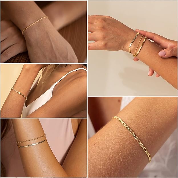 Isabella Vernetta Gold Bracelet Collection