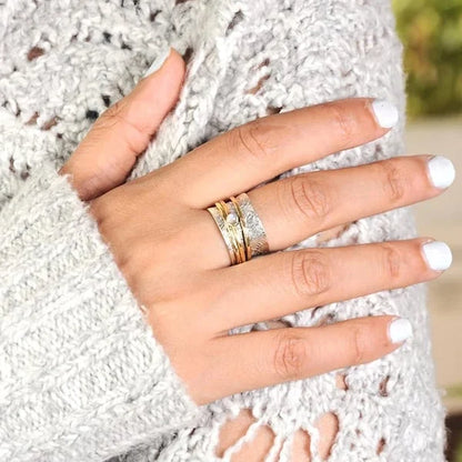 Moonstone Serenity Meditation Ring