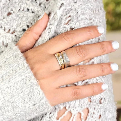 Lunar Serenity Meditation Ring