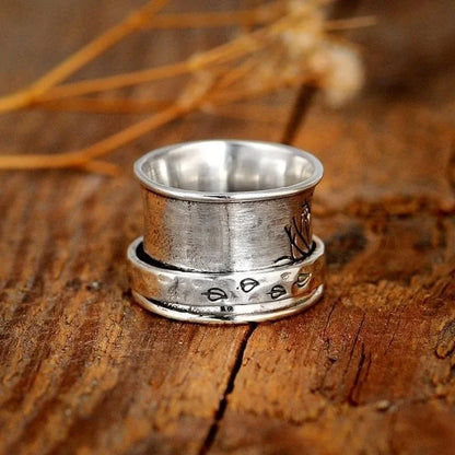 Tree of Life Meditation Spinner Ring