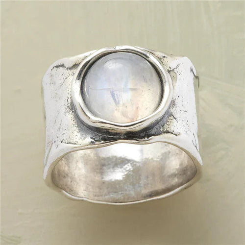 Bohemian Moonstone Ring