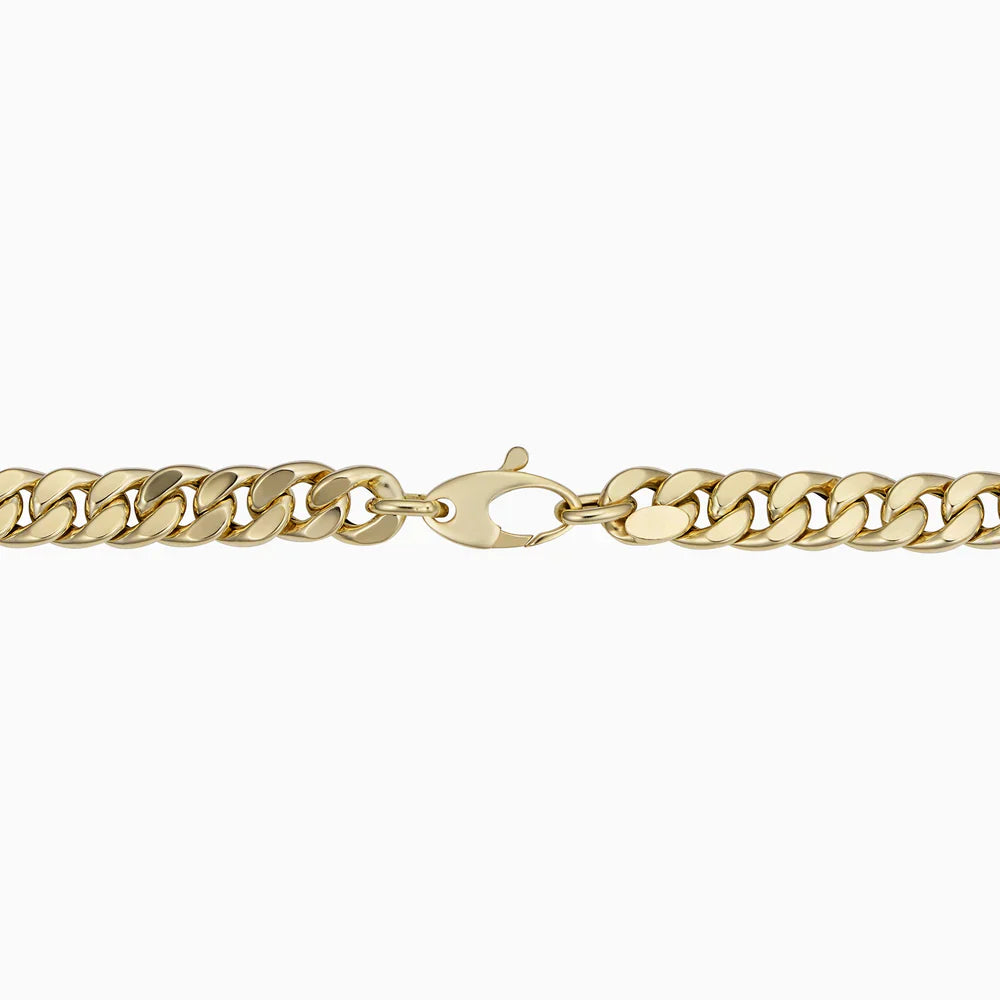 Estate Gold Cuban Link Bracelet