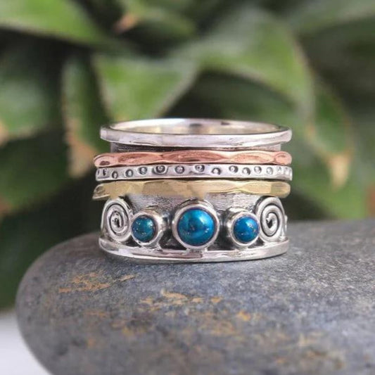 Bohemian Sapphire Serenity Ring