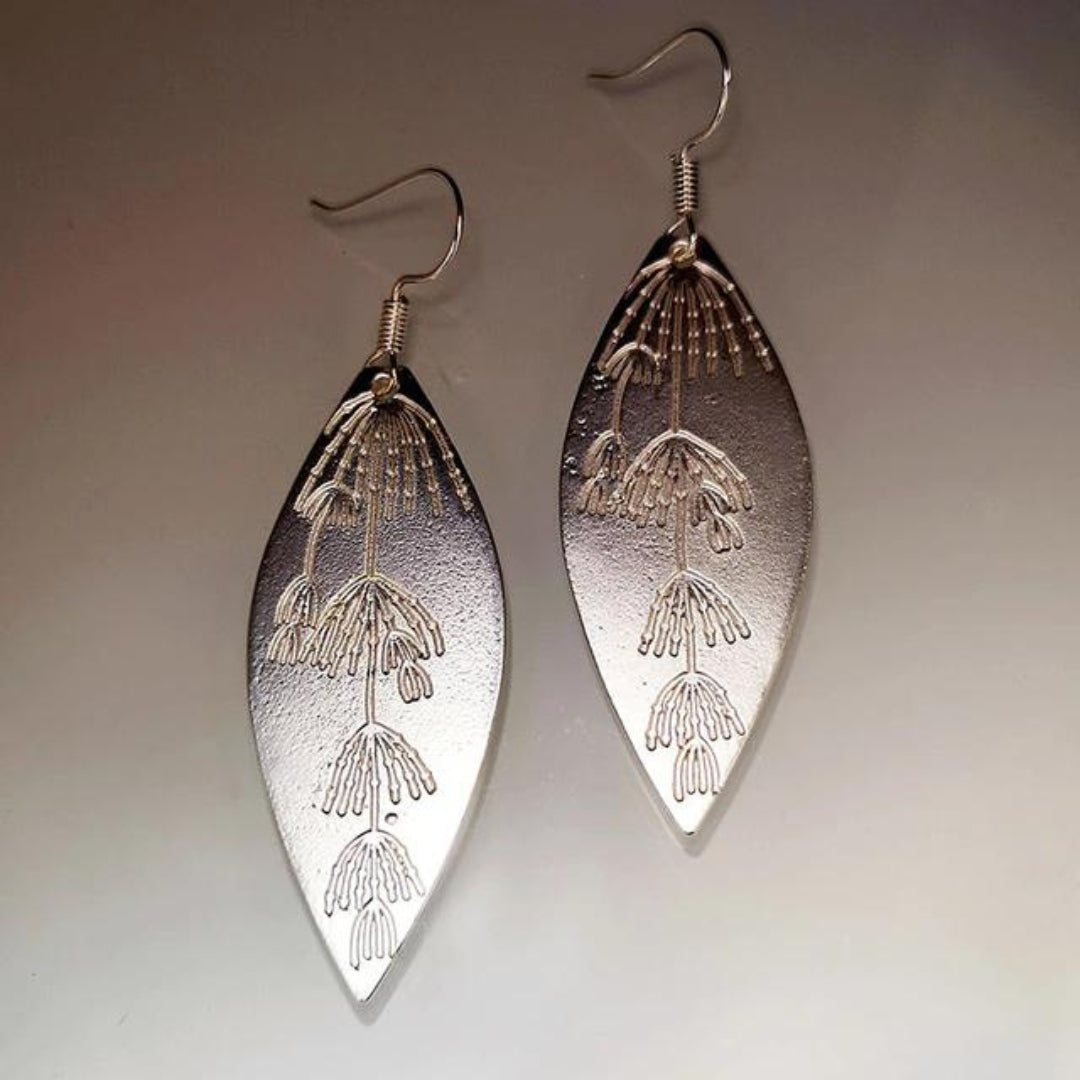 Bohemian Leaf-Inspired Earrings