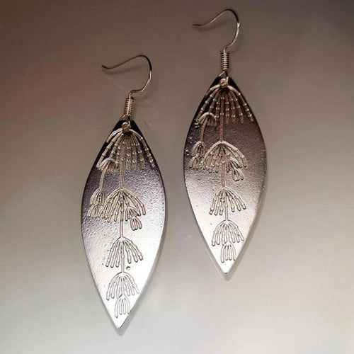 Bohemian Leaf-Inspired Earrings