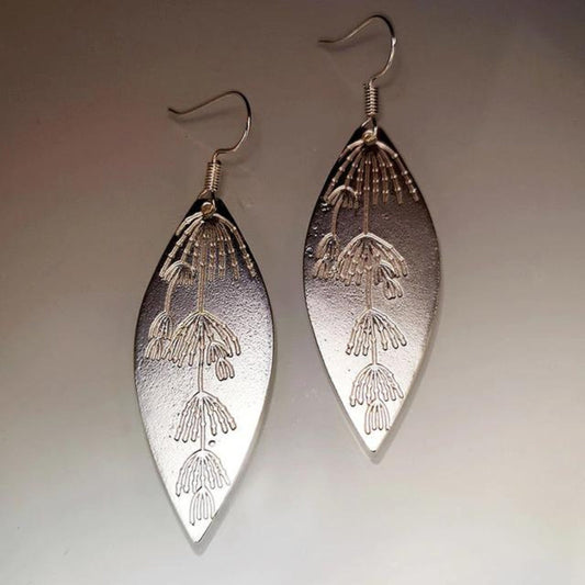 Bohemian Leaf-Inspired Earrings