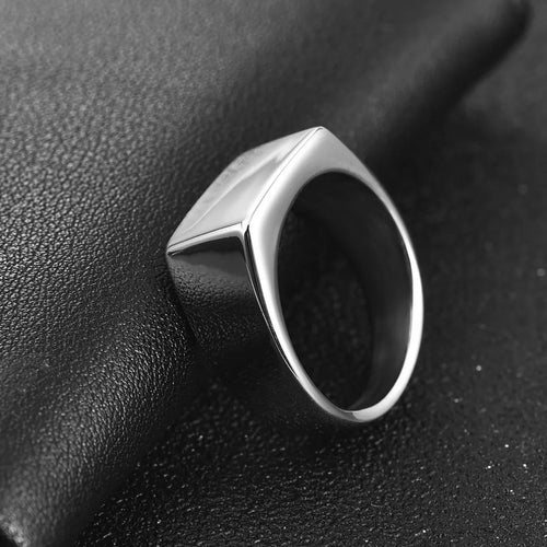 Classic Chunky Silver Ring