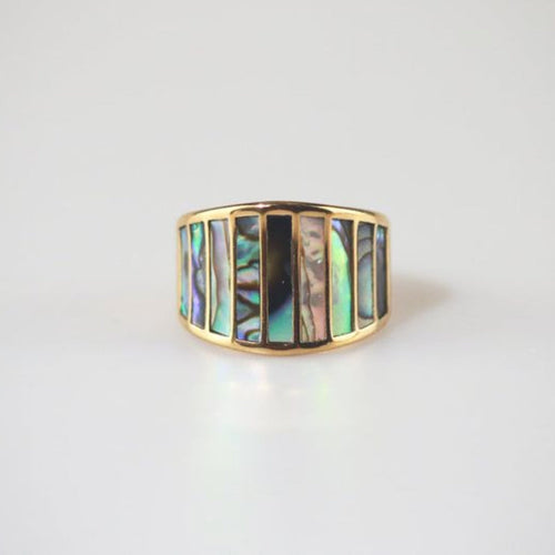 Retro Gold Chromatic Ring