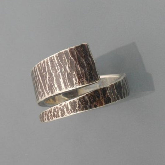 Antique Silver Adjustable Ring