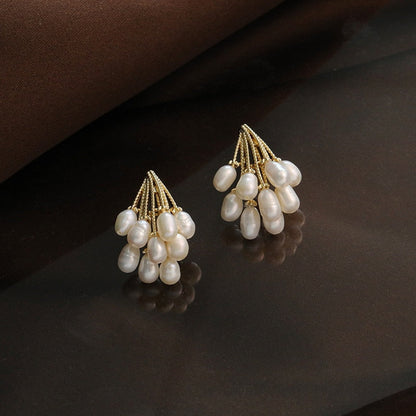 Raindrop Pearl Earrings
