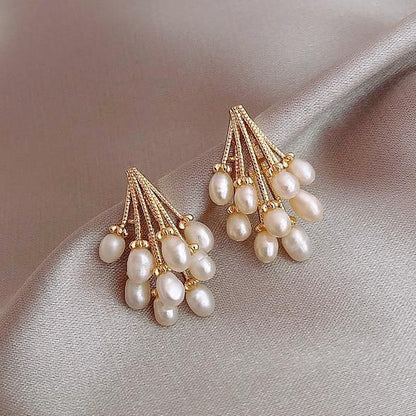 Raindrop Pearl Earrings