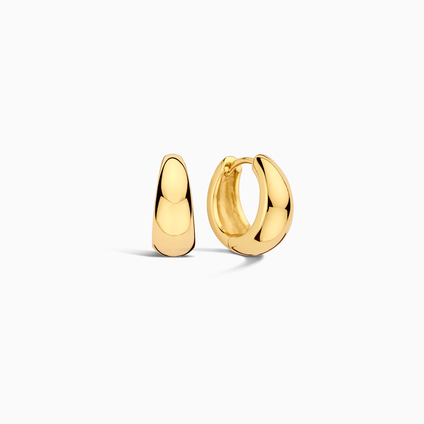Gold Rue Hoops
