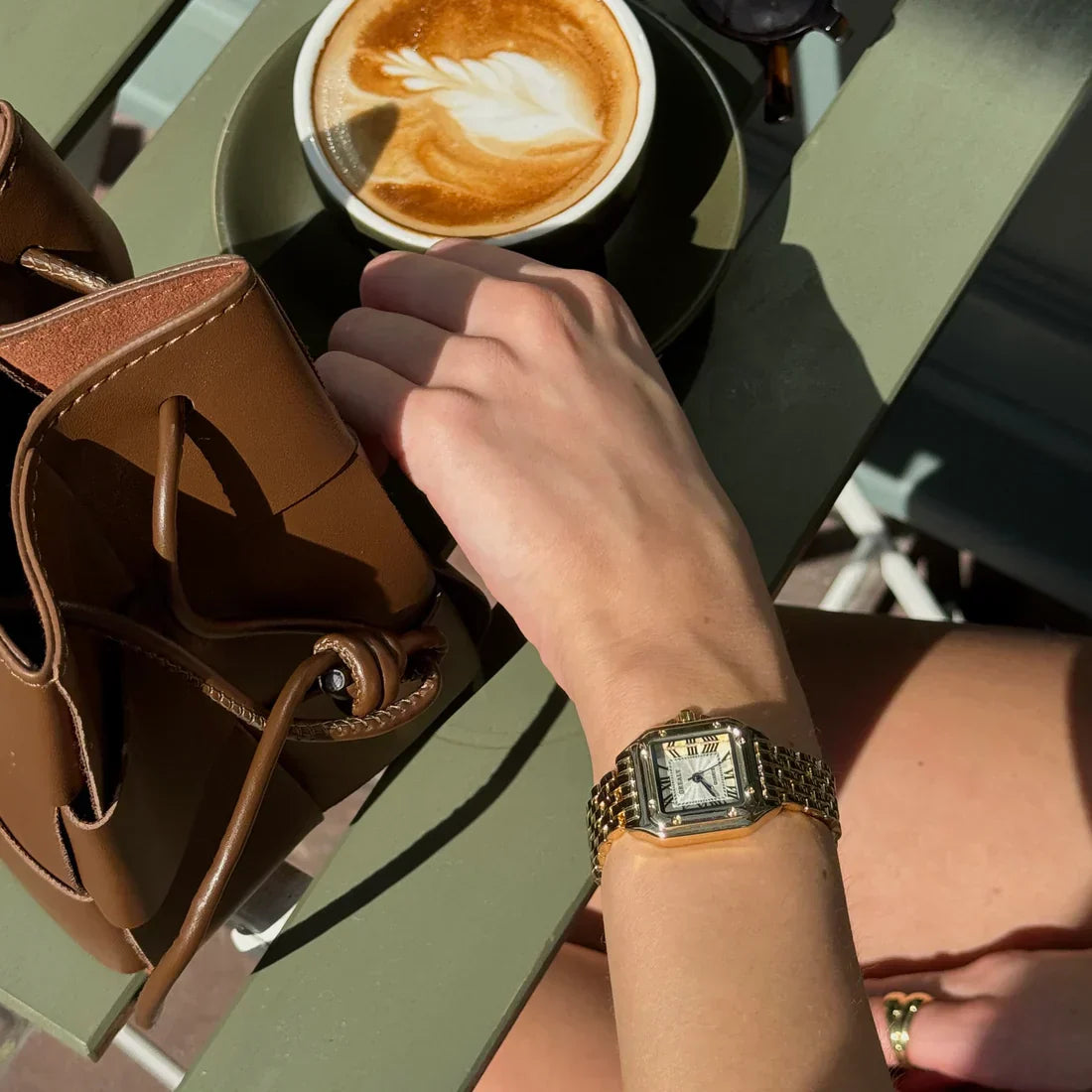 Fienna Luxe Gold Timepiece