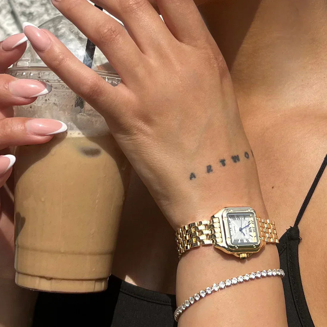 Fienna Luxe Gold Timepiece