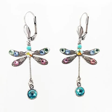 Gracefully Crafted Dragonfly Earrings