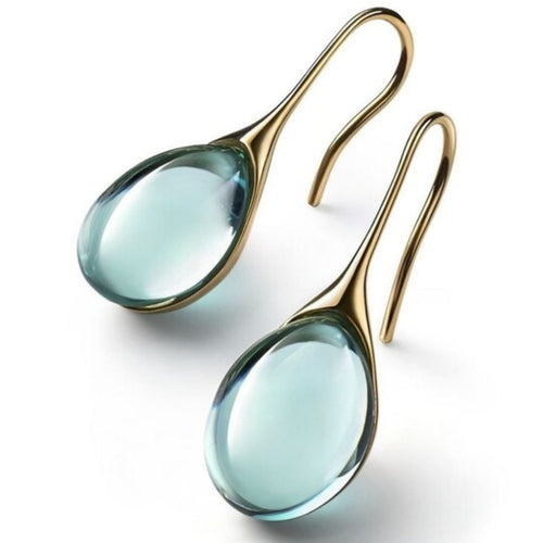 Gold and Silver Crystal Drop Earrings - Buy One, Get One Free!