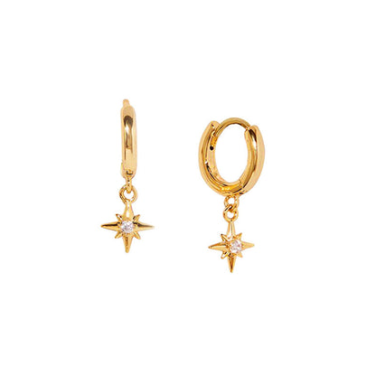 Gold Vudu Earrings