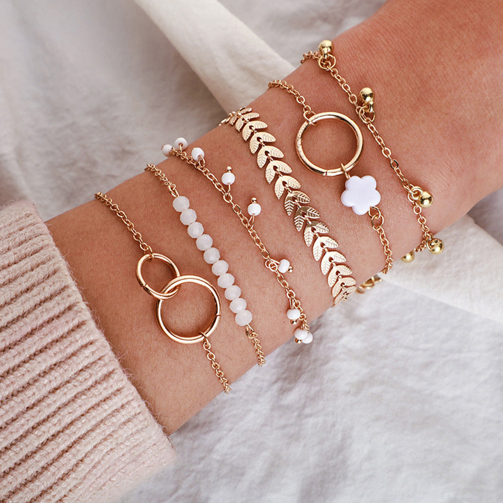 Gold Bohemian Bracelet Set