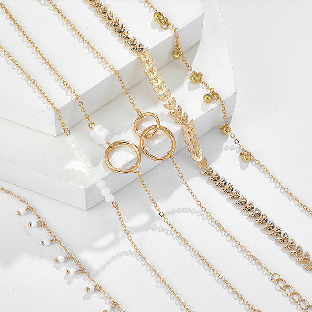 Gold Bohemian Bracelet Set