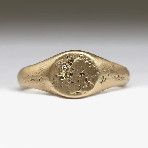 Antique Golden Seal Ring